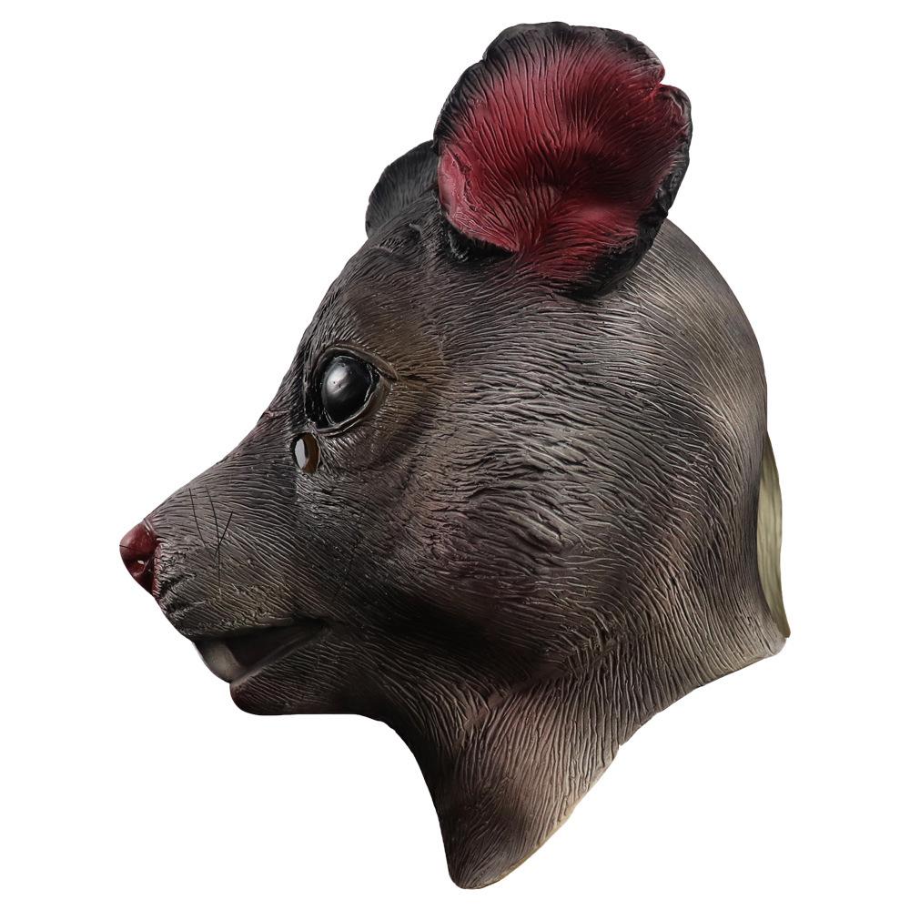 Halloween scary animal rat mask