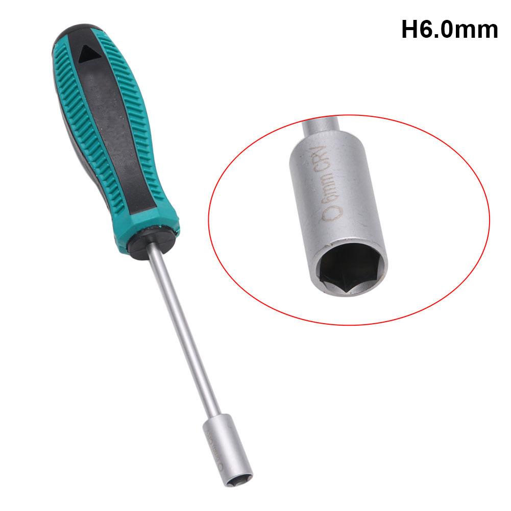 Metal Socket Driver Wrench Screwdriver 3mm-14mm Hexagonal Screw Driver Repair Tools for Maintenance and Repair
