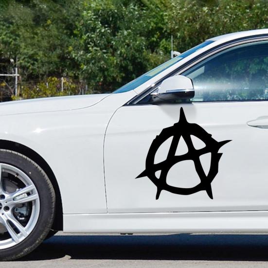 Уникальный анархический стиль автомобиля, наклейка на окно, светоотражающая наклейка, аксессуары для декора