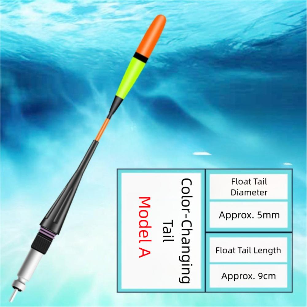 2 шт. Сверхчувствительный светящийся поплавок Светящийся рыболовный буй Ночная рыбалка Поплавок Ночная рыбалка