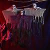 Подвесные украшения на Хэллоуин: Скелеты, Призраки Halloweens Скелет Летающий Призрак Дом с Привидениями Реквизит Декор для Вечеринки