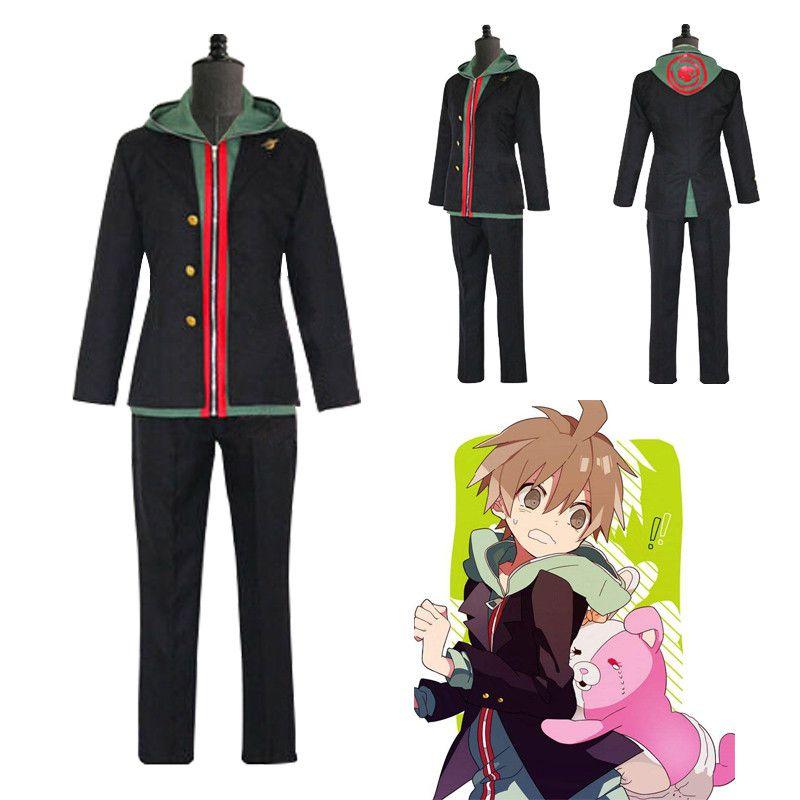 Оригинальная куртка Макото Наэги из Danganronpa Trigger Happy Havoc, косплей-худи