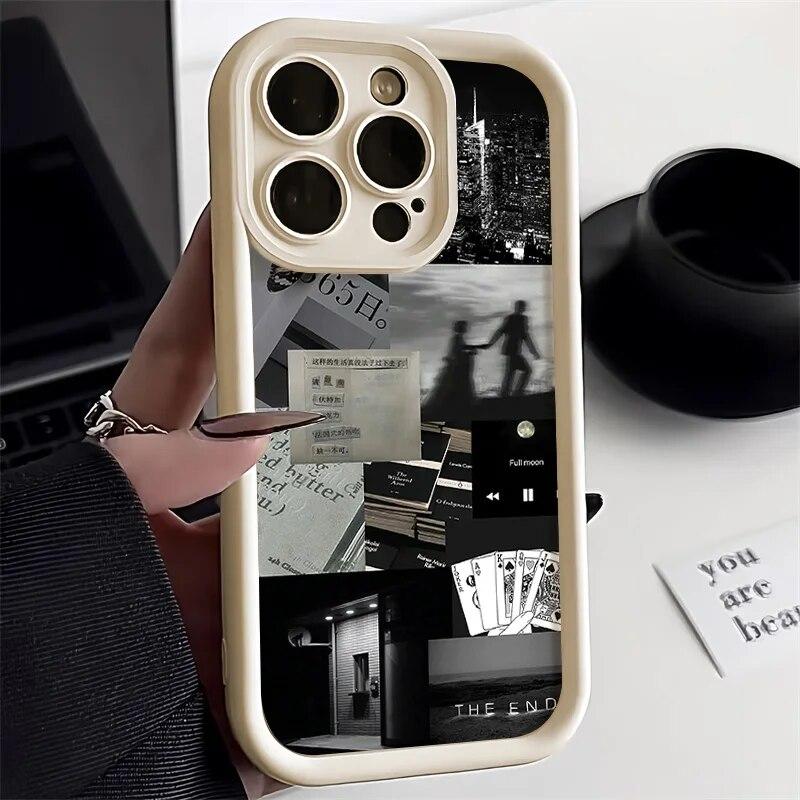 Soft Candy Liquid Silicone Phone Case For iPhone 15 Pro Case for iPhone 11 13 12 14 Pro Max XR XS 7 8 SE Shockproof Bumper Cover