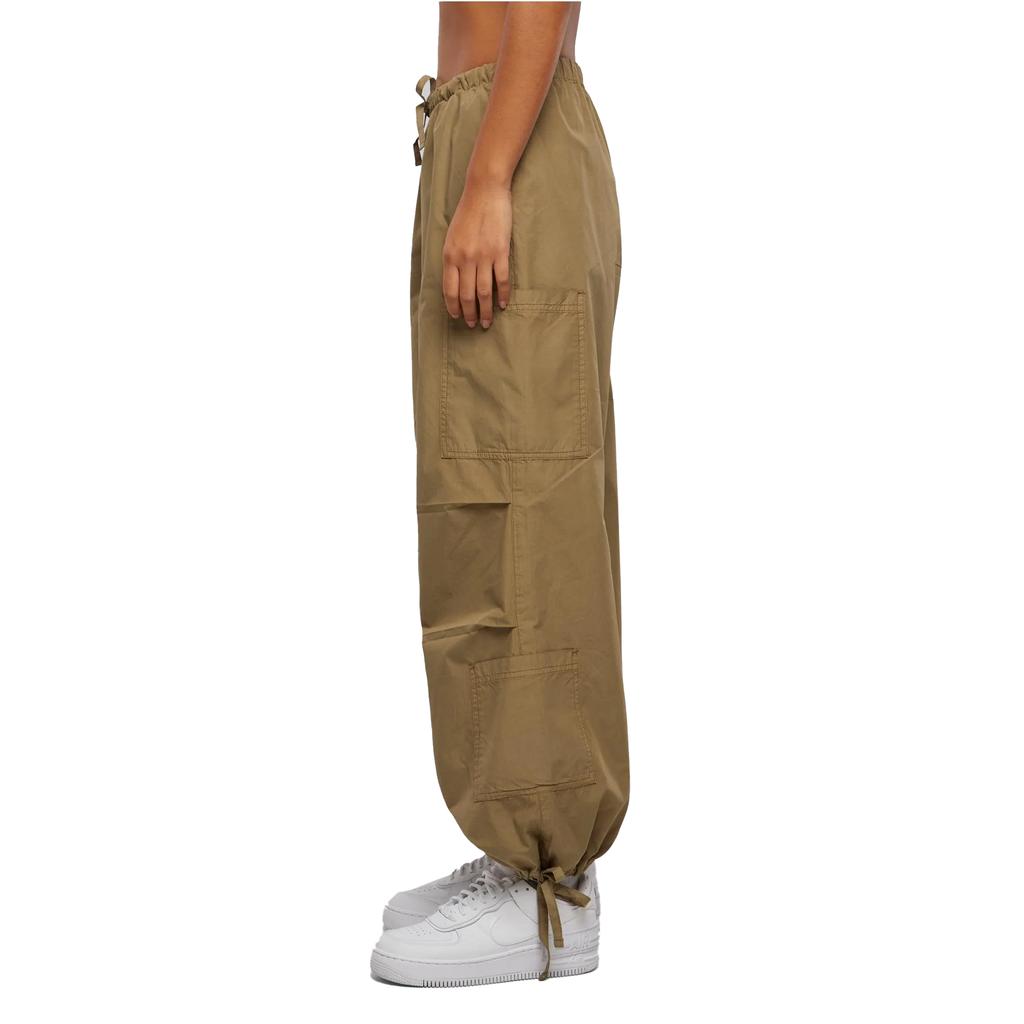 Urban Classics Womens/Ladies Cotton Parachute Cargo Trousers
