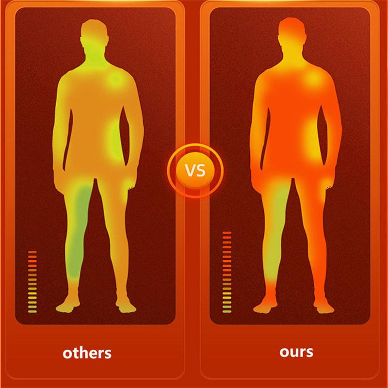 2PCS/SET Winter Warmth Underwear Autumn Pants Set Thermal Underwear Made of Lambswool for Men Women Winter Warm Pants for Students Cold Resistant