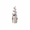 Spiral Spray Nozzle Stainless Steel AntiClogging Design Threaded Head for Flue