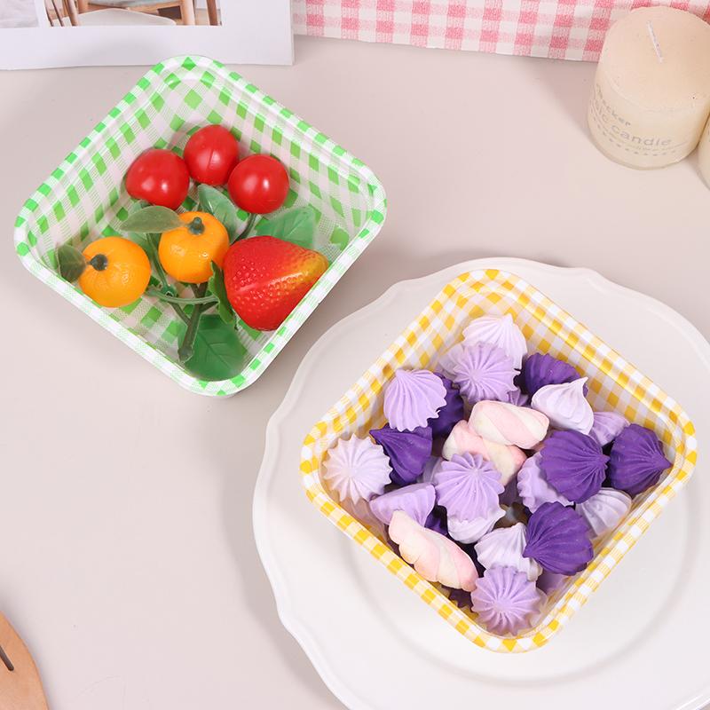 10 шт. пластиковый стаканчик для десерта с муссом для торта, йогуртовый пищевой контейнер с прозрачной крышкой, коробка для упаковки мусса из мелалеуки для торта