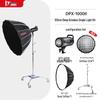 JINBEI DPX-1000II 1000 Вт Профессиональный светодиодный свет для фотосъемки с глубоким софтбоксом 120 см