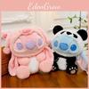 Plush Animal Toy Panda Stuffed Animal With Soft Short Plush For Kids And Collectors