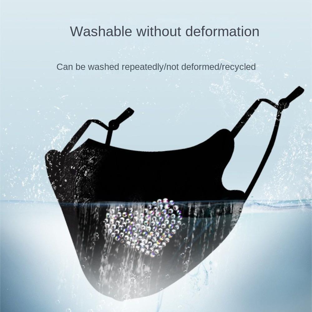 Washable Ice Silk Mask Anti-UV Riding Face Mask New Sunscreen Mask  Outdoor Sports