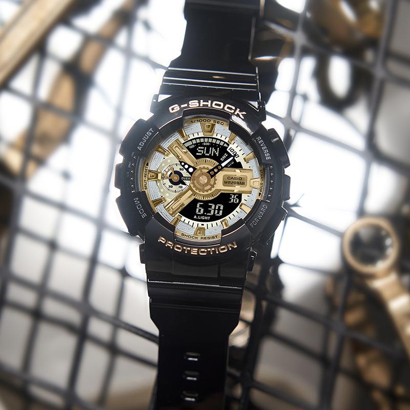 Casio Унисекс золотые часы GMA-S110GB-1APR