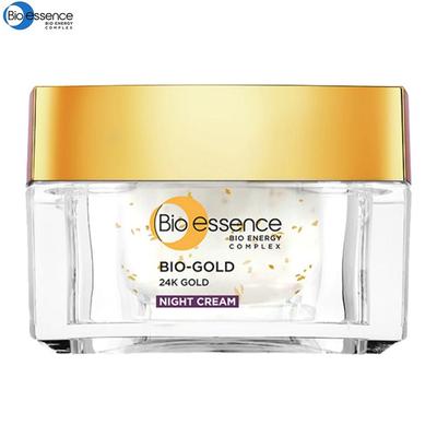 Bio-Essence BIO-GOLD 24K Gold ночной крем 40 г.