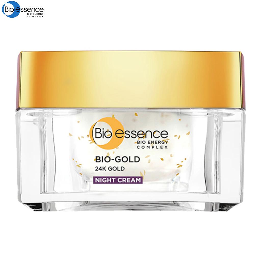 Bio-Essence BIO-GOLD 24K Gold ночной крем 40 г.