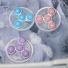 3Pcs Floating Hair Filtering Mesh Removal Laundry Pet Hair Catcher Reusable Washing Machine Hair Filter Cleaning Mesh Bag