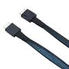 Кабель Pcie Oculink Sff 8611 4I к Mini Sas Sff-8611 4I Серверный Сверхскоростной Кабель Кабель-удлинитель для передачи данных Папа к Папе Линия передачи данных