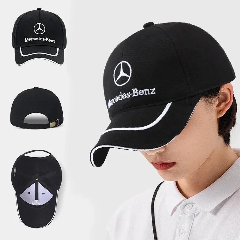 DPX1 Для автомобиля Mercedes Benz AMG Вышивка Эмблемы Кепка-Snapback Бейсболка Весна и Осень Уличные Регулируемые Повседневные Кепки Кепка от Солнца