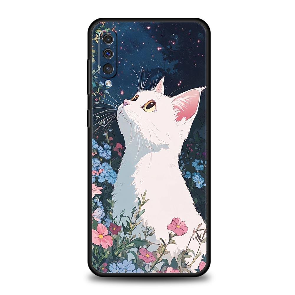 Чехол с рисунком Ван Гога «Звездная ночь» для Samsung A56 A36 A26 A24 A12 A14 A16 A50 A70 A20E A22 A40 A34 A54 A42 A52 5G A04s A06
