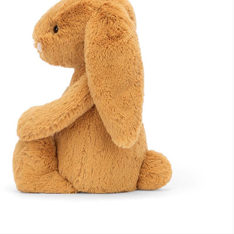 Jellycat Bonnie Rabbit Series Shy Gold Bonnie Rabbit Companion Doll Plush Doll 31cm High