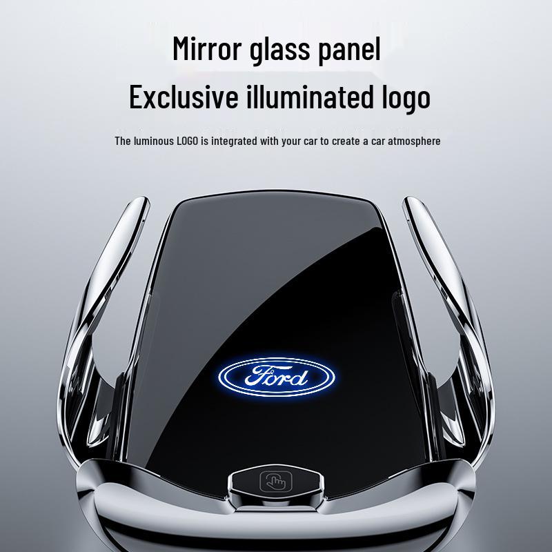 Магнитный беспроводной держатель для телефона с быстрой зарядкой для Ford Focus/Mondeo/Fiesta