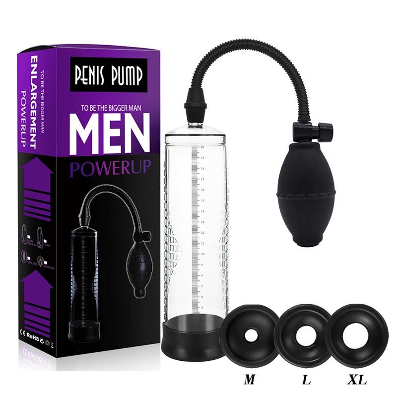 Men's Vacuum Penis Extender & Stretcher Toy