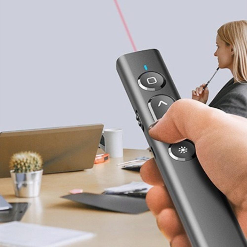 Solid Color Presentation Pointer for PPT Wireless Presenter Remote Control Presentation