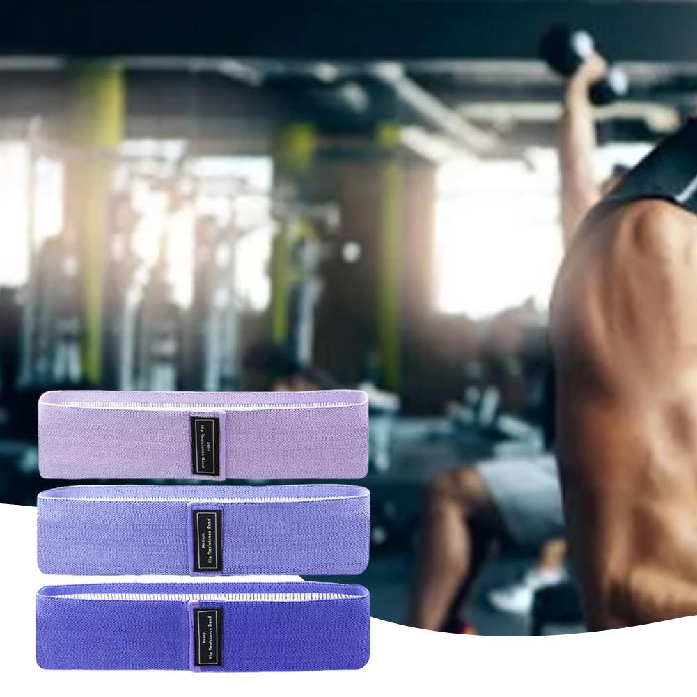 Booty Bands Non-Slip Fabric Resistance Bands Wear Resistance Elastic Exercise Bands High Pull Force Leg Bands for Yoga Fitness