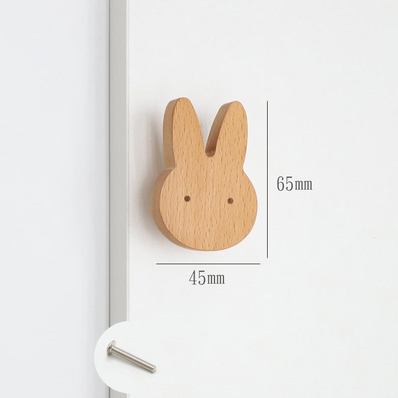 Милые облака, звезды, деревянные ручки для мебели, для шкафов и ящиков, дверные ручки, ручки для кухонных шкафов, деревянные дверные ручки