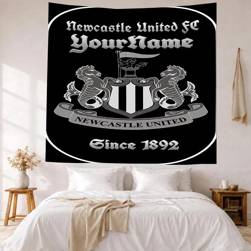 Newcastle Custom Your Name Wall Decor Tapestry Art For Pet Memorial Birthdaywedding Party Backdrop Family Gift