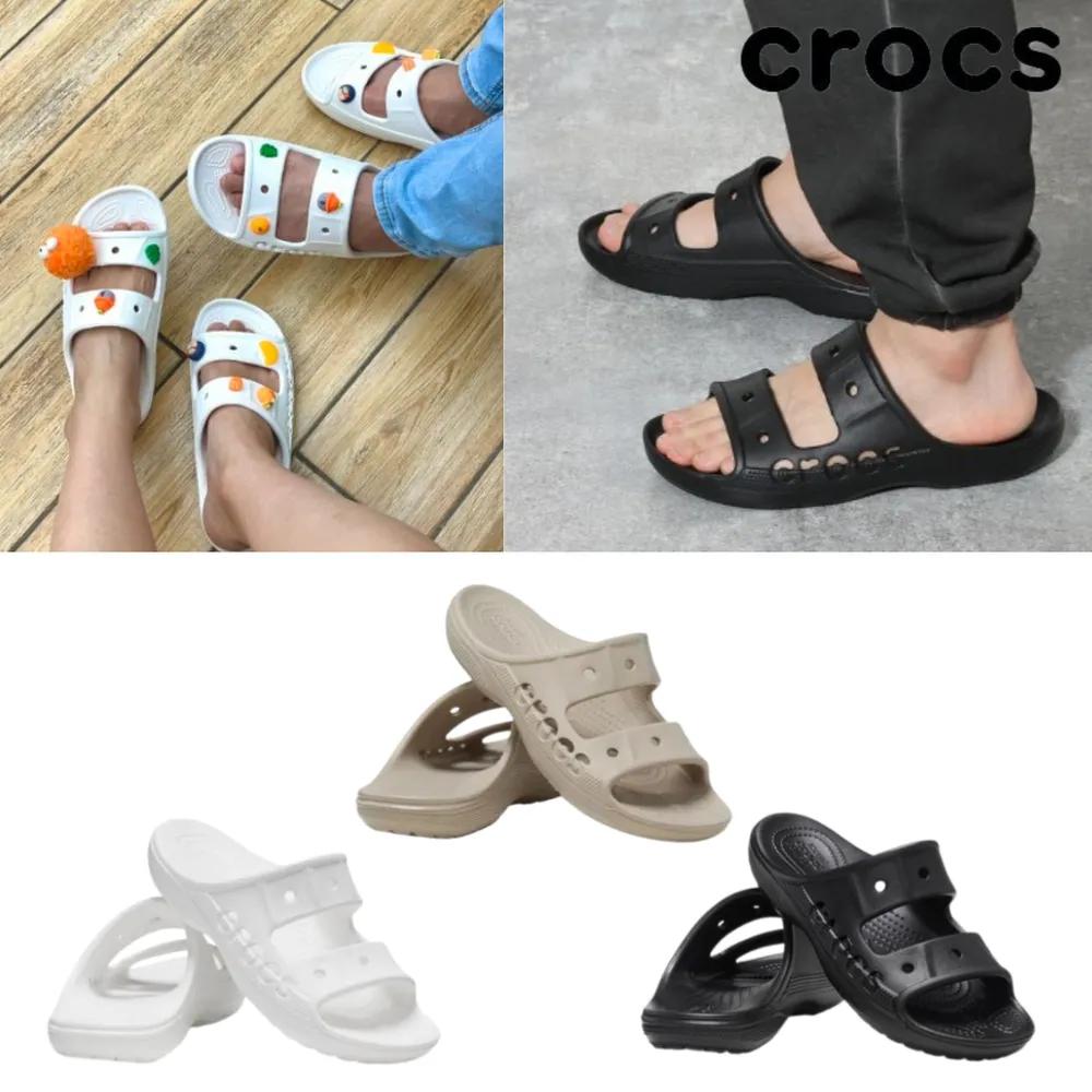 Crocs Шлепанцы Унисекс Отпуск Водные Игры Повседневные Сандалии на Ремешке