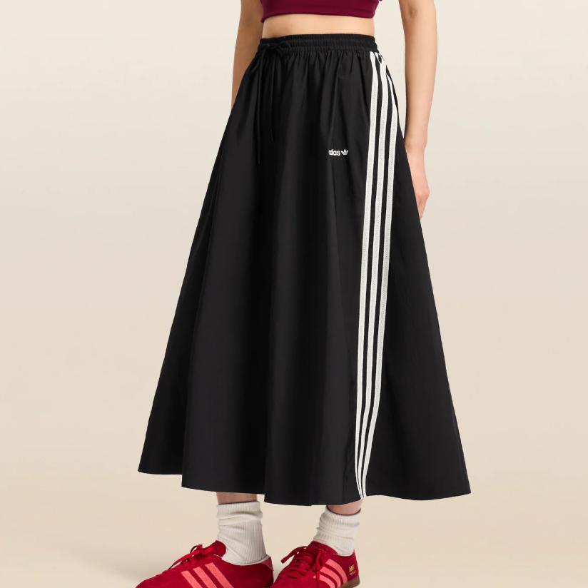 adidas Оригинальная юбка Повседневная длинная юбка Женская KX7986