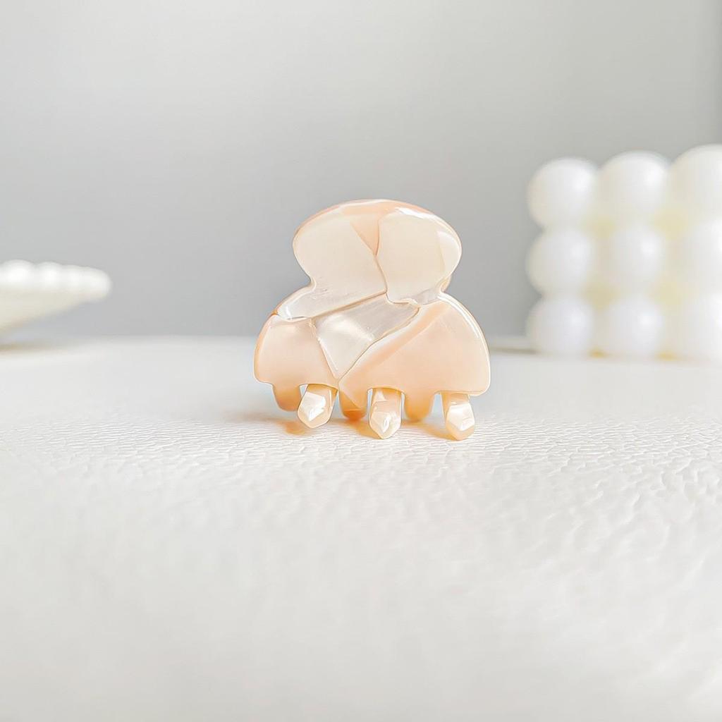 Корейская мини-заколка-краб с дофамином: Милые аксессуары для волос для женщин и детей