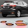 2Pcs Taillight For Honda HR-V HRV Vezel 2015 2016 2017 2018 Led Rear Bumper Brake Light Turn Signal Lamp Drive Warming Lights
