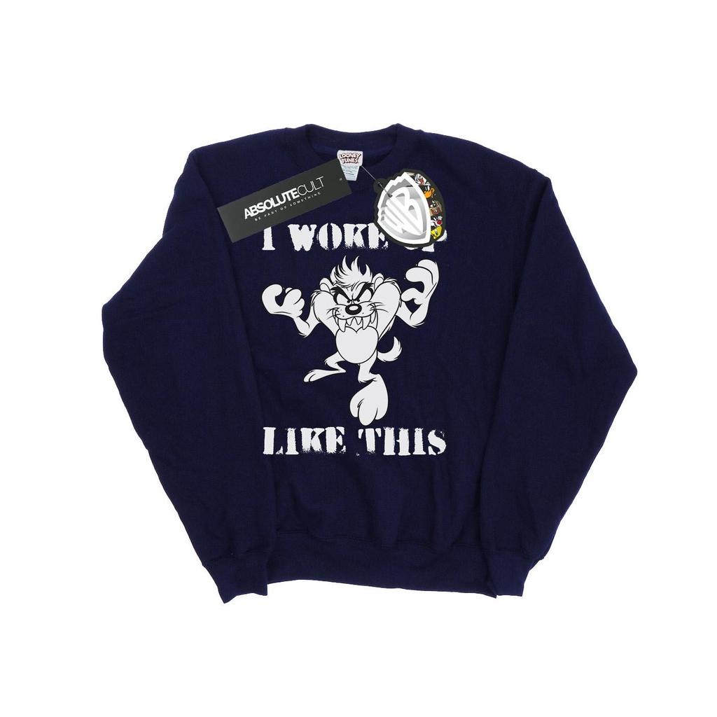 Looney Tunes Mens Taz I Woke Up Like This Sweatshirt