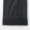 MUJI Ветрозащитные брюки на флисовой подкладке, удобный размер, BE1XOA5A, женские, черные, L,