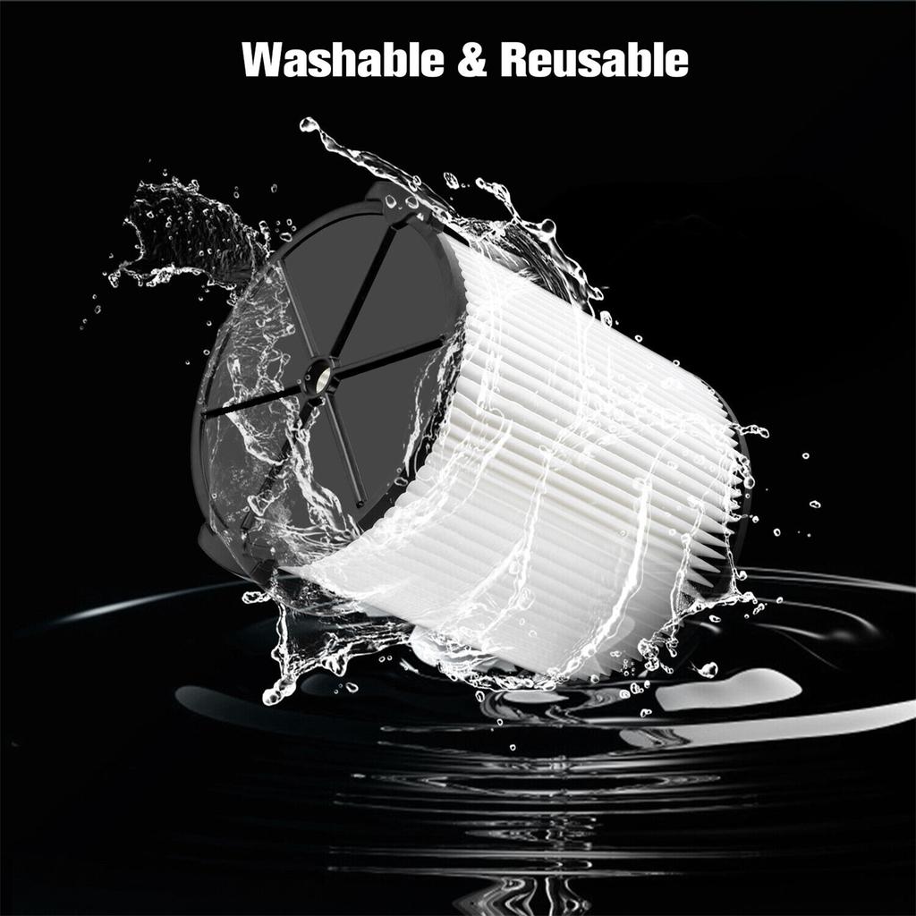 Vacuum Garage Shop Vac Pleated Filter Washable Reusable Vf4000 Replacement Ridgid Wet/dry Washable Filter