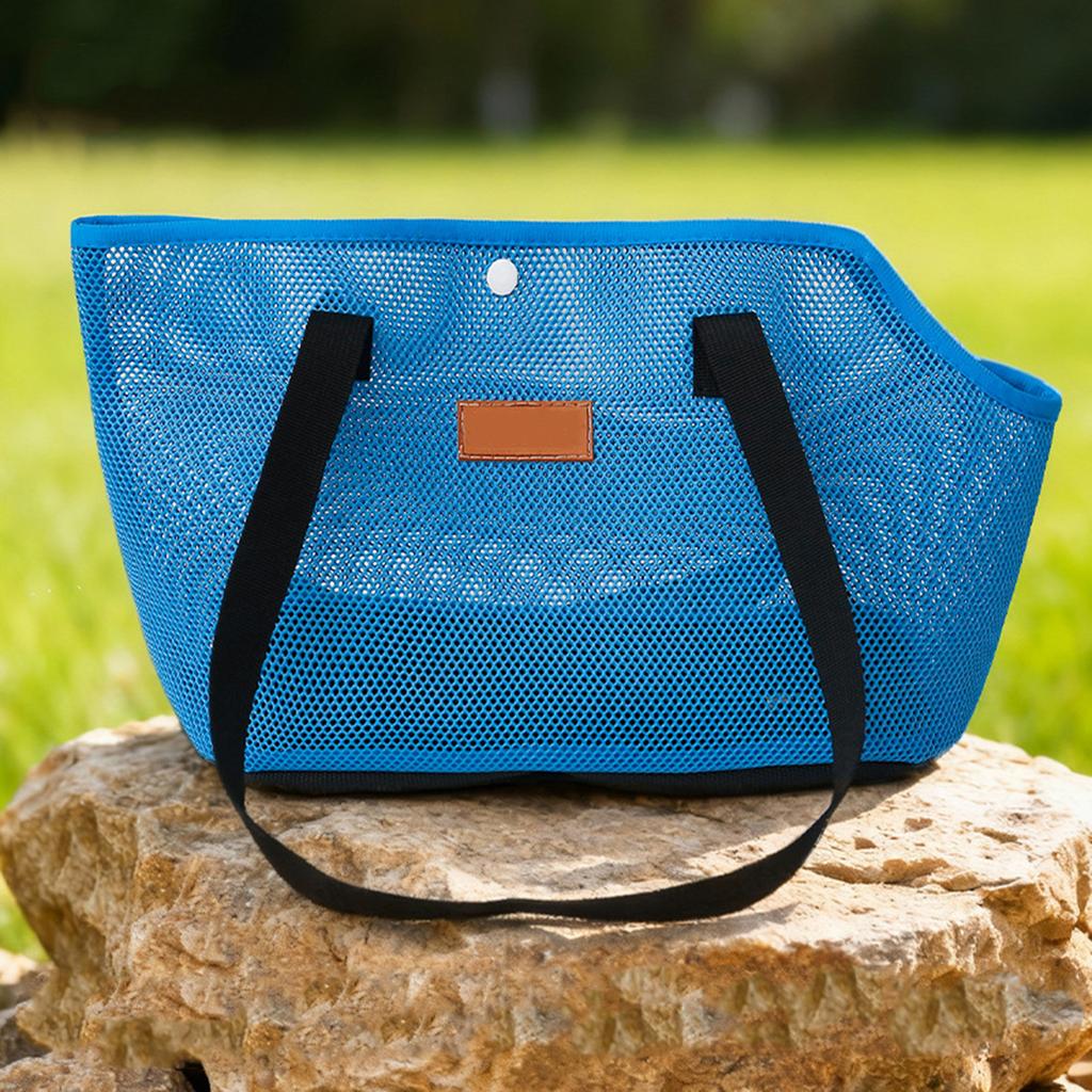 Складная сумка-кроссбоди для прогулок, Сумка, Сетчатая, Портативная, Дышащая, Устойчивая к царапинам, Дизайн на одно плечо, Сумка для домашних кошек