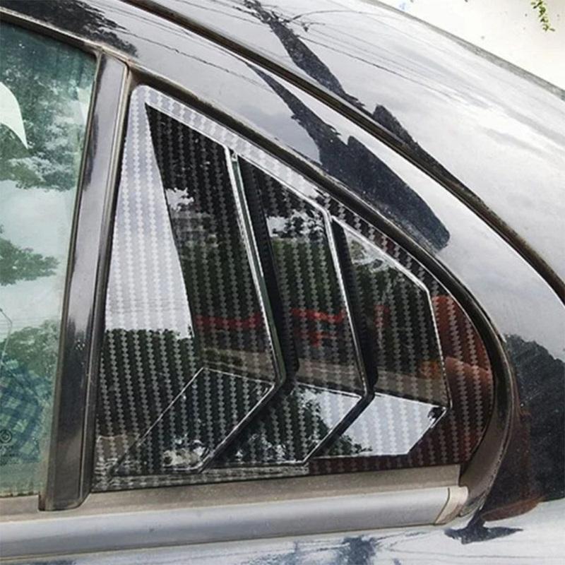 Автомобильные аксессуары Задняя боковая декоративная крышка с жалюзи для Mitsubishi Lancer EX 2009 2010 2011 2012 2013 2014 2015 2016