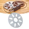 Durable 10 Inch New Disc with 8 Holes Tape Reel Nab Hub Metal 10 " X 1/4" for Home Theater