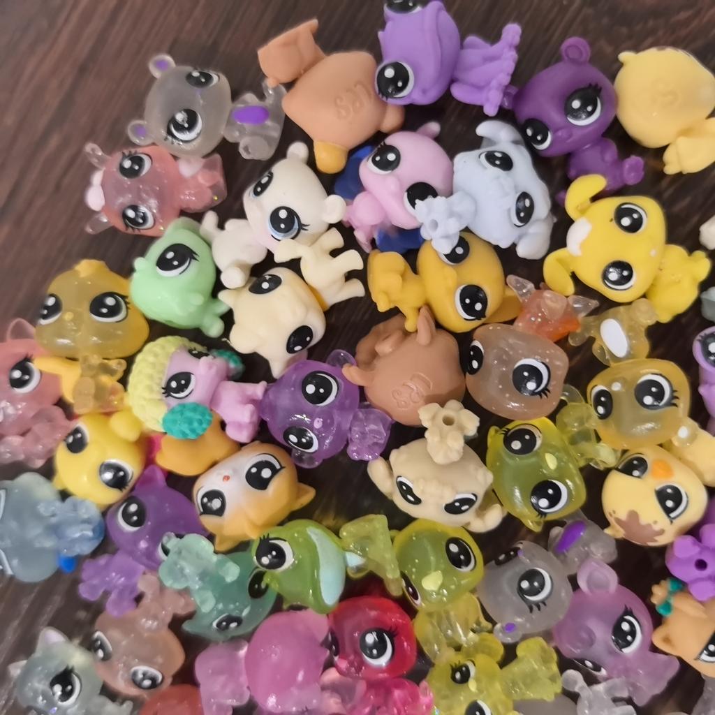 Нетоксичные 10 шт. Littlest Pet Baby Самые крошечные мини-фигурки Оригинальные супер-крошечные животные Овечка Птичка Кролик Детская игрушка Коллекционные предметы