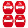 4 PCS/Set Fashion Stainless Steel Car Covers Door Lock Protecting Cover For Hyundai Tucson IX35 I30 Elantra Azera Veracru Emblem E1