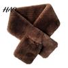 Soft Plush Shawl for Women Imitation Mink Fur Scarf, Thickened Neck Faux Warmer Warmer, Cold Weather Elegant Wrap Accessory Winter Skin Friendly