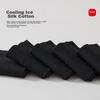 MiiOW 10 Pairs Men's Socks, Summer Thin Style, Durable, Loose-Top, Breathable, Non-Constricting, Mid-Calf Business Silk Socks
