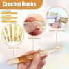 Large Sizes Crochet Needles Long Crocheting Needles Knitting Needles Carpet