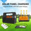 Solar Portable Lighting Solar Power Panel Generator Kit with 3 LED Bulbs Outdoor Camping Hiking Solar Lighting Small Home System