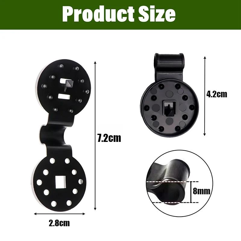 20~200 шт. Зажимы для затеняющей ткани Зажимы для затеняющей ткани Аксессуары Люверсы Для сетки Покрытие Солнцезащитная ткань В саду Теплице