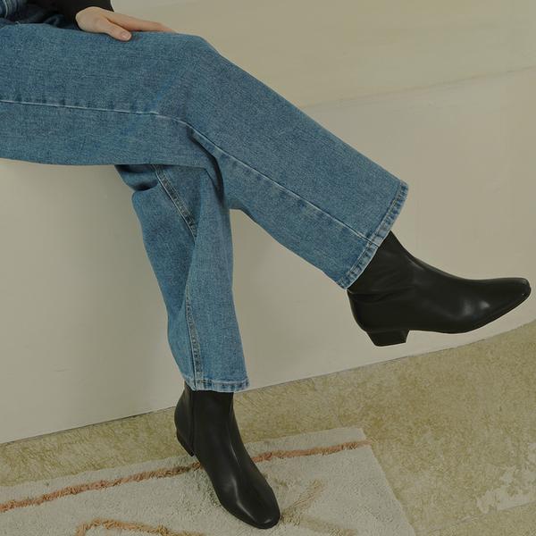 Средние ботинки Florida Studio FL7032 Lupine 3CM темно-черные-FL7032