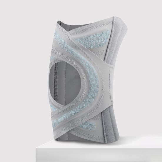 Наколенник для мужчин и женщин, регулируемый компрессионный наколенник с боковыми пружинами