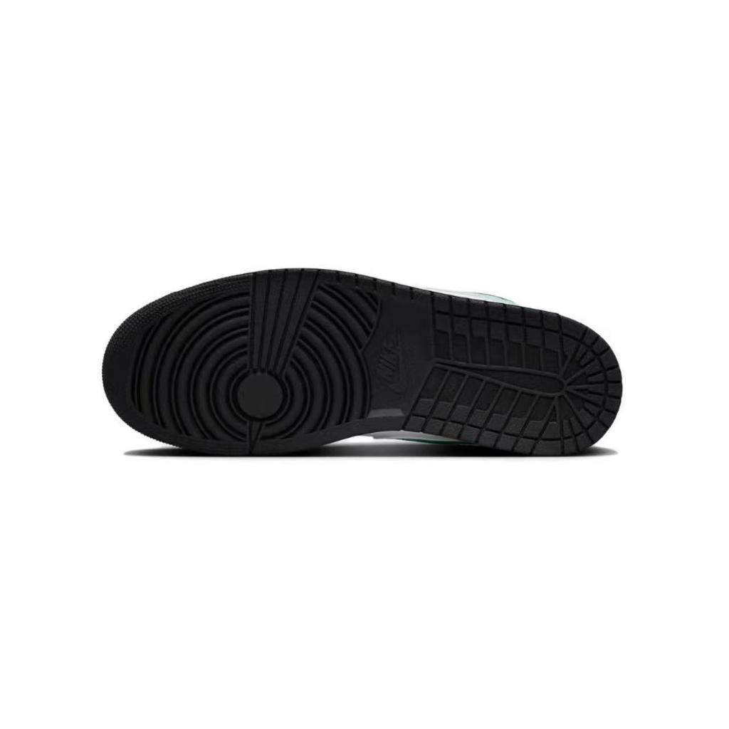 Jordan Air Jordan 1 Low Винтажные Баскетбольные Кроссовки Мужские Черно-Зеленые 553558-131(Team59-SBOX)