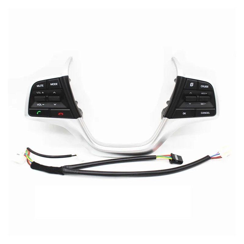 Volume Channel Phone Cruise Control For Hyundai Elantra 1.6L 2016-2018 Steering Wheel Switch Bluetooth Control