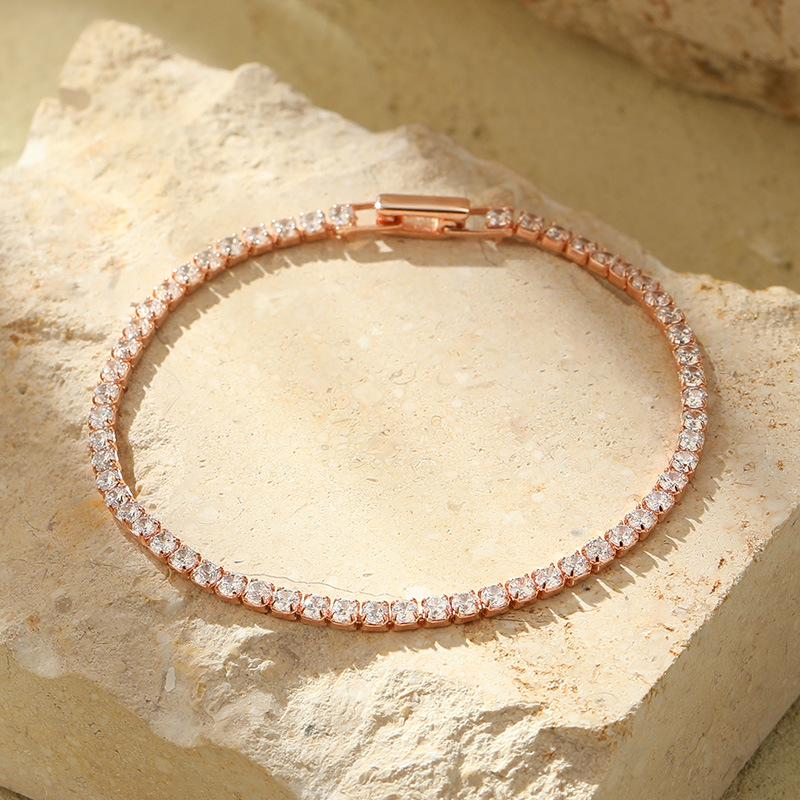Under the Banyan Tree S925 Silver Diamond-Studded Luxury Bracelet for Women - Exquisite, Trendy, and Sophisticated Jewelry.